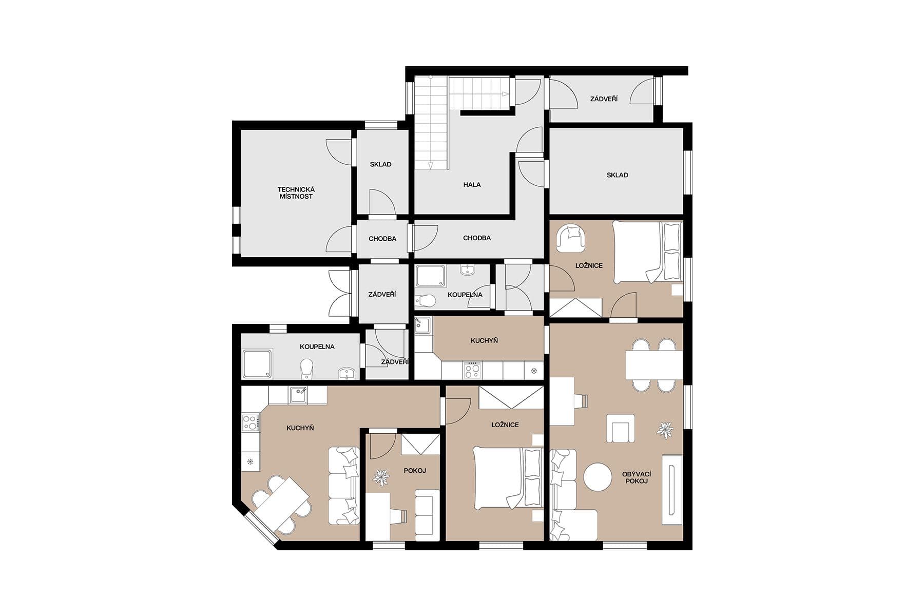 Predaj domu 297 m², pozemek 399 m², Pivovarská, Hostomice, Středočeský kraj Predaj domu 297 m², pozemek 399 m², Pivovarská, Hostomice, Středočeský kraj