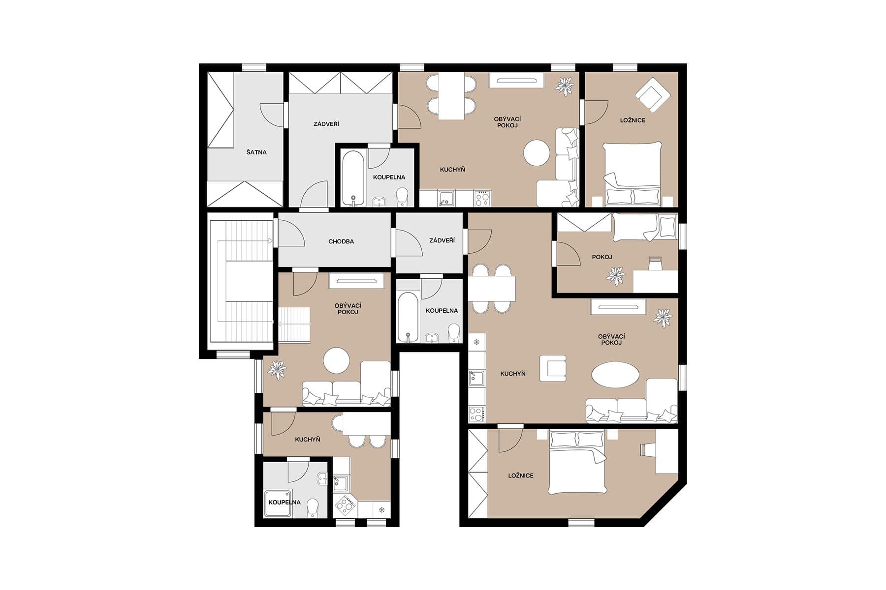 Predaj domu 297 m², pozemek 399 m², Pivovarská, Hostomice, Středočeský kraj Predaj domu 297 m², pozemek 399 m², Pivovarská, Hostomice, Středočeský kraj