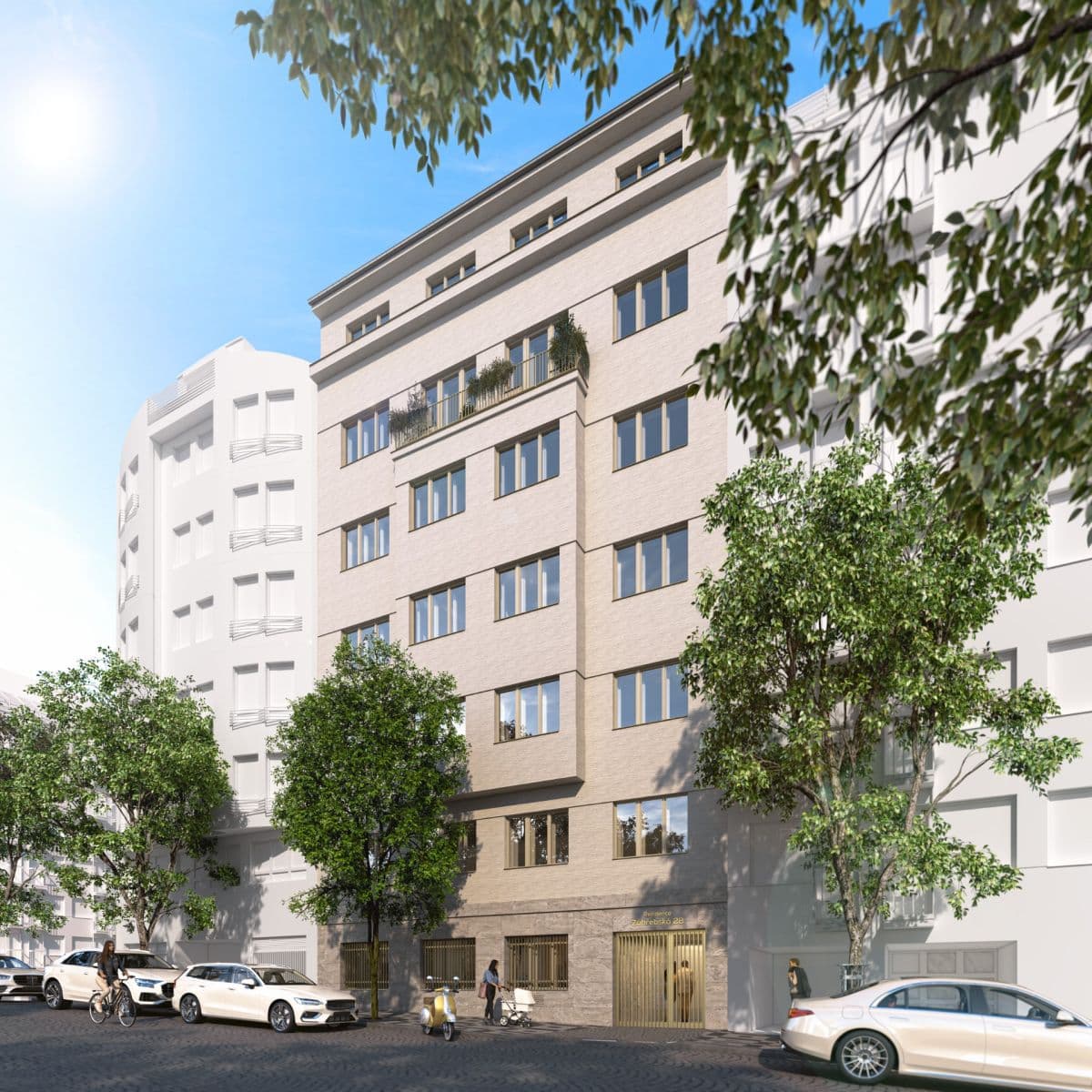 Predaj bytu 4-izbový 120 m², Záhřebská, Praha, Praha Predaj bytu 4-izbový 120 m², Záhřebská, Praha, Praha