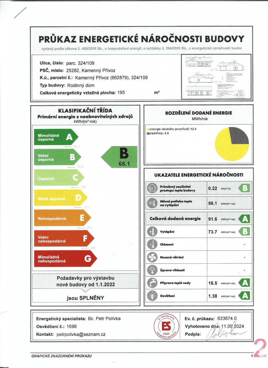 Predaj domu 152 m², pozemek 866 m², Kamenný Přívoz, Středočeský kraj Predaj domu 152 m², pozemek 866 m², Kamenný Přívoz, Středočeský kraj