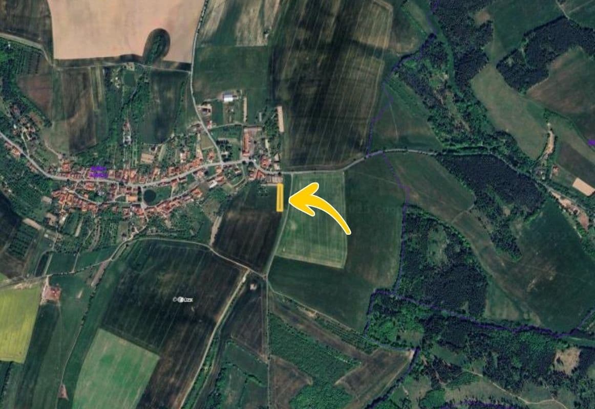 Predaj pozemku 1.317 m², Rašov, Jihomoravský kraj Predaj pozemku 1.317 m², Rašov, Jihomoravský kraj