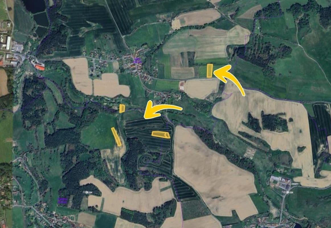 Predaj pozemku 13.318 m², Třebčice, Plzeňský kraj Predaj pozemku 13.318 m², Třebčice, Plzeňský kraj