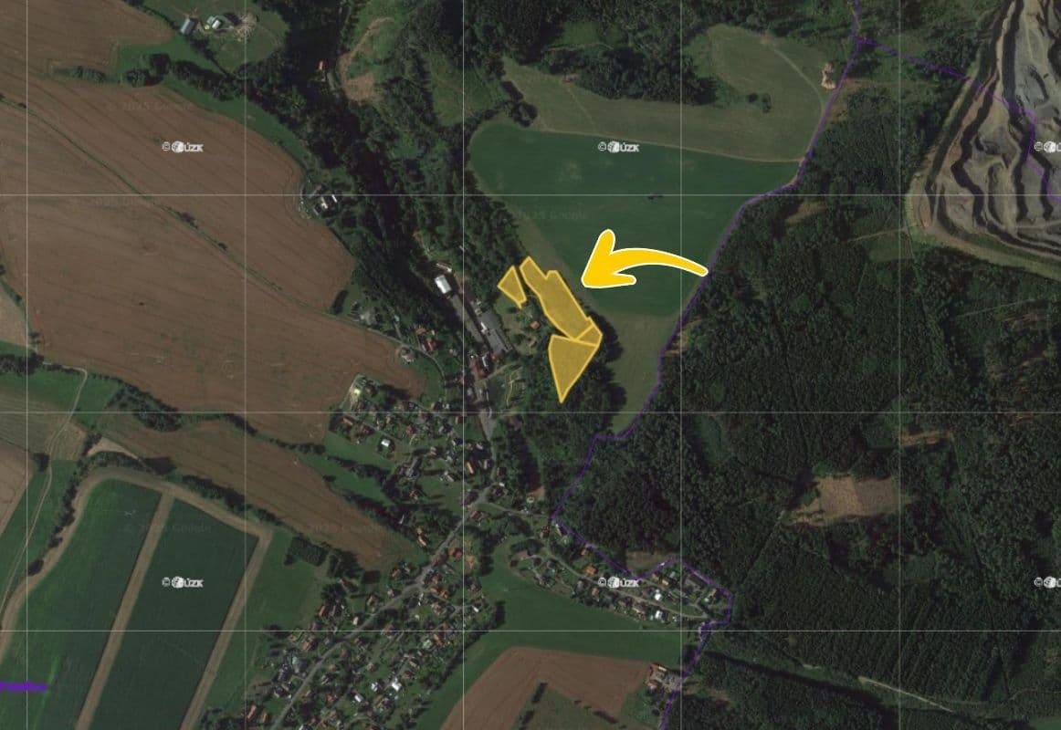 Predaj pozemku 15.134 m², Stružinec, Liberecký kraj Predaj pozemku 15.134 m², Stružinec, Liberecký kraj