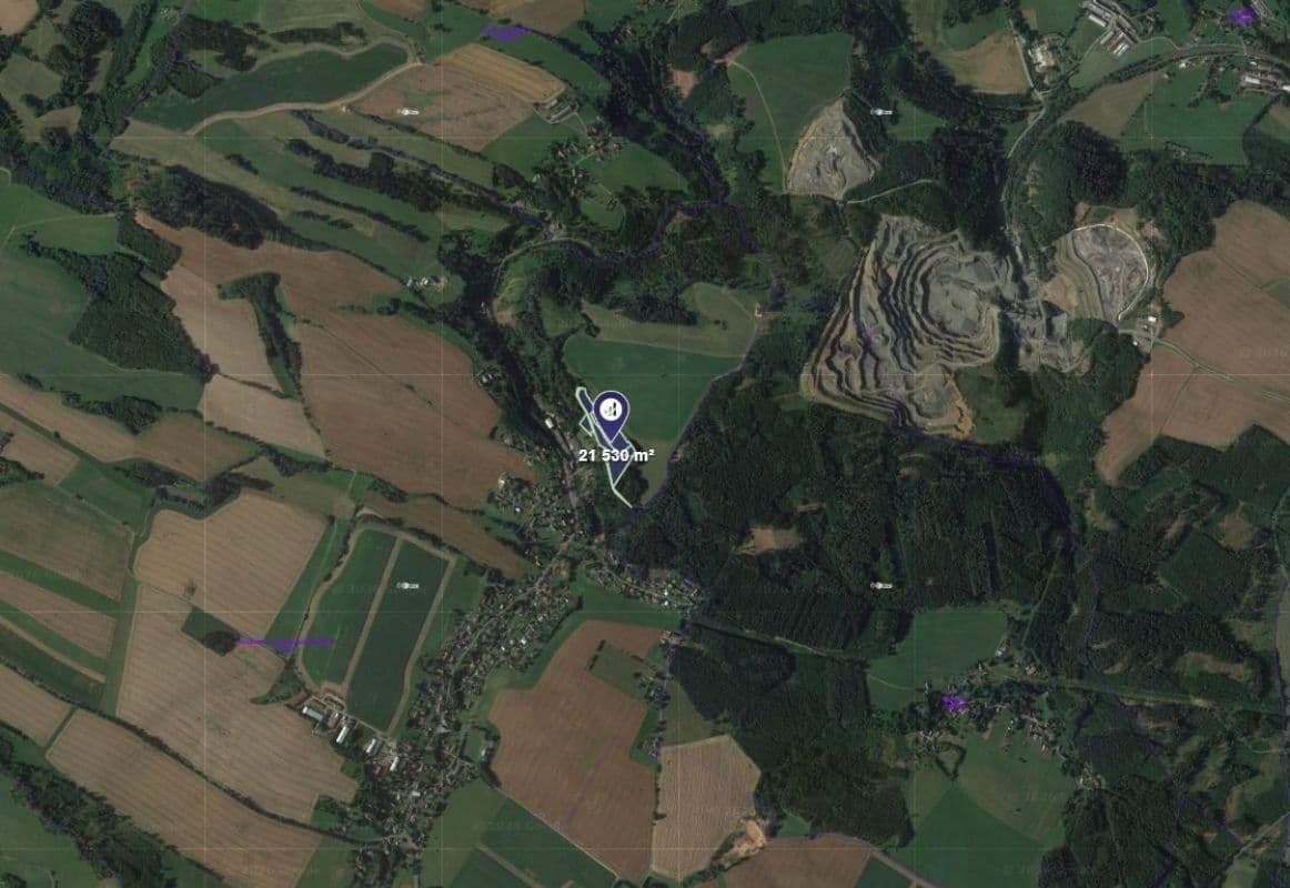 Predaj pozemku 21.530 m², Stružinec, Liberecký kraj Predaj pozemku 21.530 m², Stružinec, Liberecký kraj