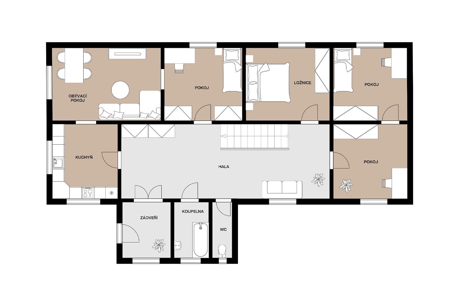 Predaj domu 185 m², pozemek 702 m², Kolmá, Chrást, Plzeňský kraj Predaj domu 185 m², pozemek 702 m², Kolmá, Chrást, Plzeňský kraj