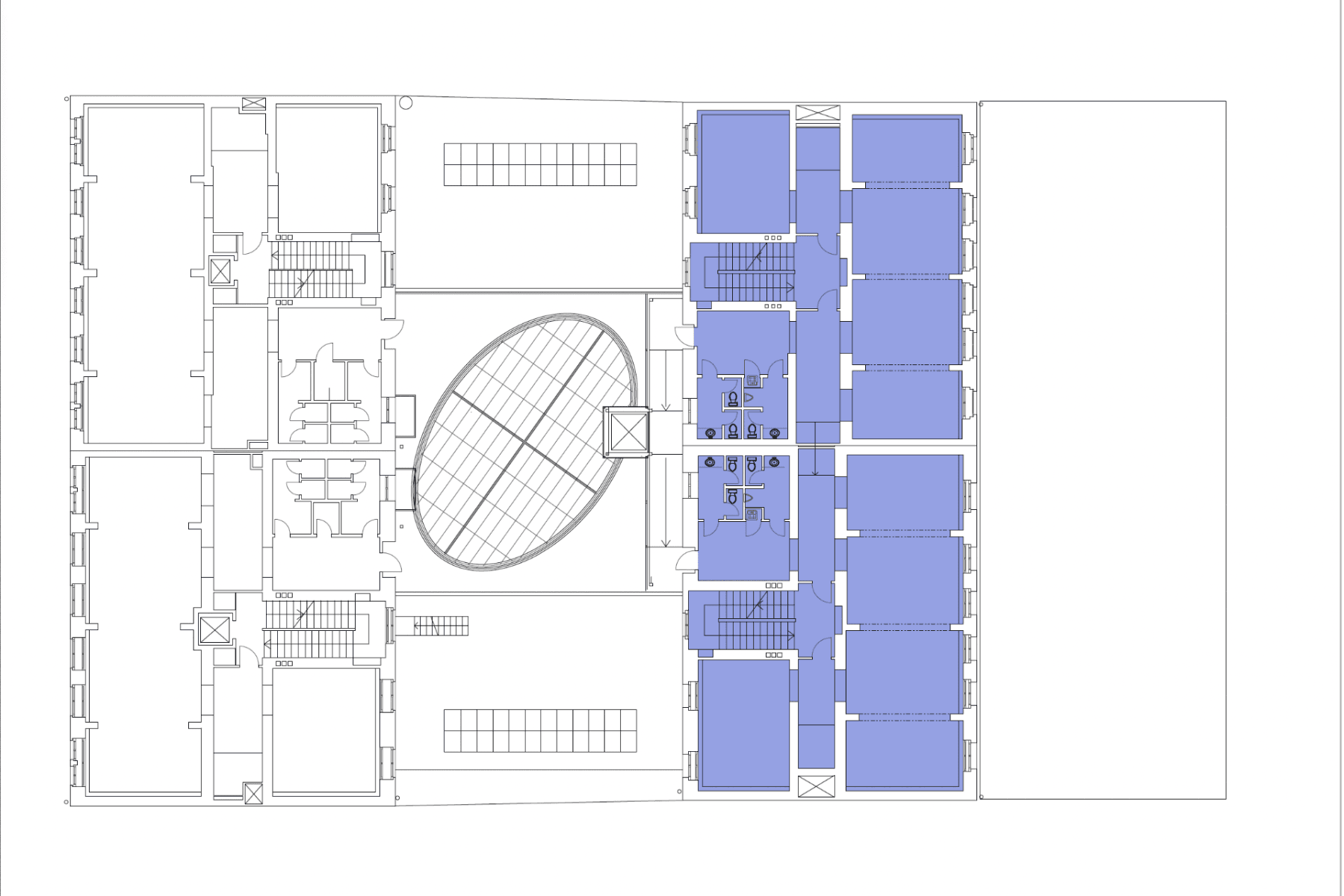 Prenájom kancelárie 320 m², Záhřebská, Praha, Praha Prenájom kancelárie 320 m², Záhřebská, Praha, Praha