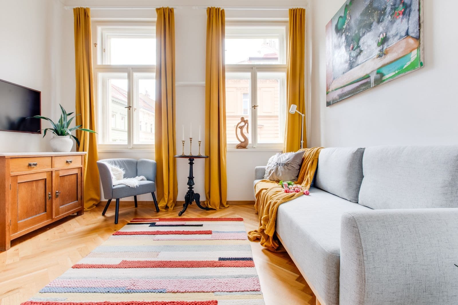 Prenájom bytu 1-izbový 25 m², Lublaňská, Praha, Praha Prenájom bytu 1-izbový 25 m², Lublaňská, Praha, Praha
