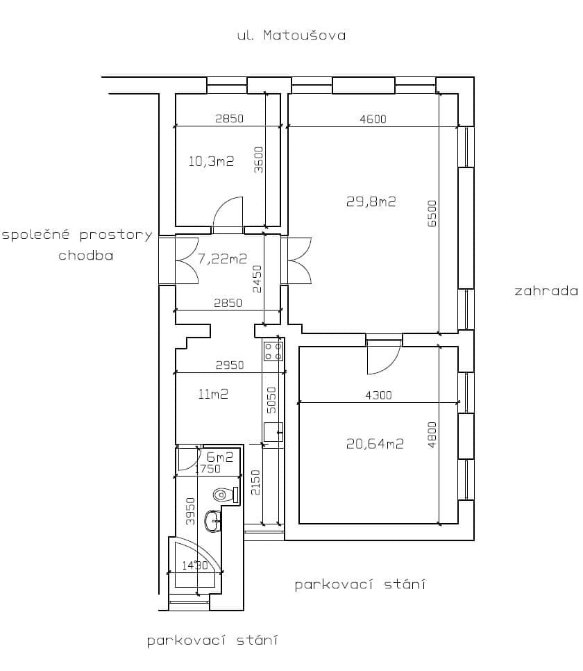 Predaj bytu 3-izbový 85 m², Matoušova, Liberec, Liberecký kraj Predaj bytu 3-izbový 85 m², Matoušova, Liberec, Liberecký kraj