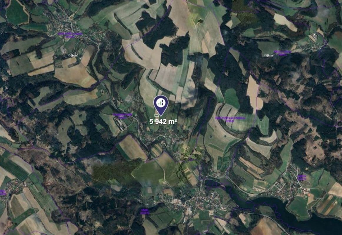 Predaj pozemku 5.942 m², Prostřední Poříčí, Jihomoravský kraj Predaj pozemku 5.942 m², Prostřední Poříčí, Jihomoravský kraj