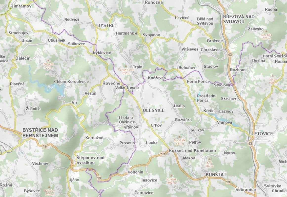 Predaj pozemku 5.942 m², Prostřední Poříčí, Jihomoravský kraj Predaj pozemku 5.942 m², Prostřední Poříčí, Jihomoravský kraj