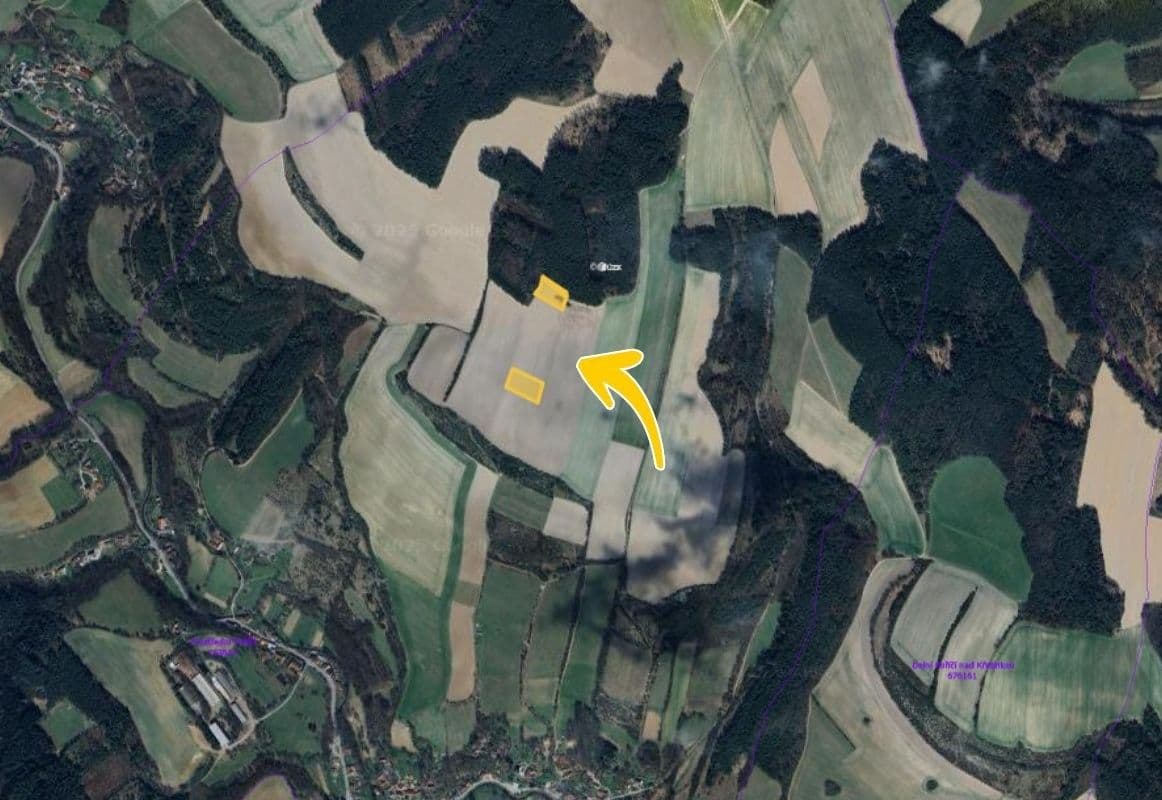 Predaj pozemku 6.758 m², Prostřední Poříčí, Jihomoravský kraj Predaj pozemku 6.758 m², Prostřední Poříčí, Jihomoravský kraj