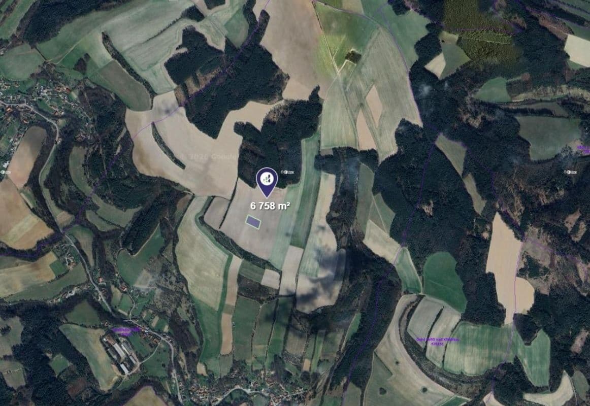 Predaj pozemku 6.758 m², Prostřední Poříčí, Jihomoravský kraj Predaj pozemku 6.758 m², Prostřední Poříčí, Jihomoravský kraj