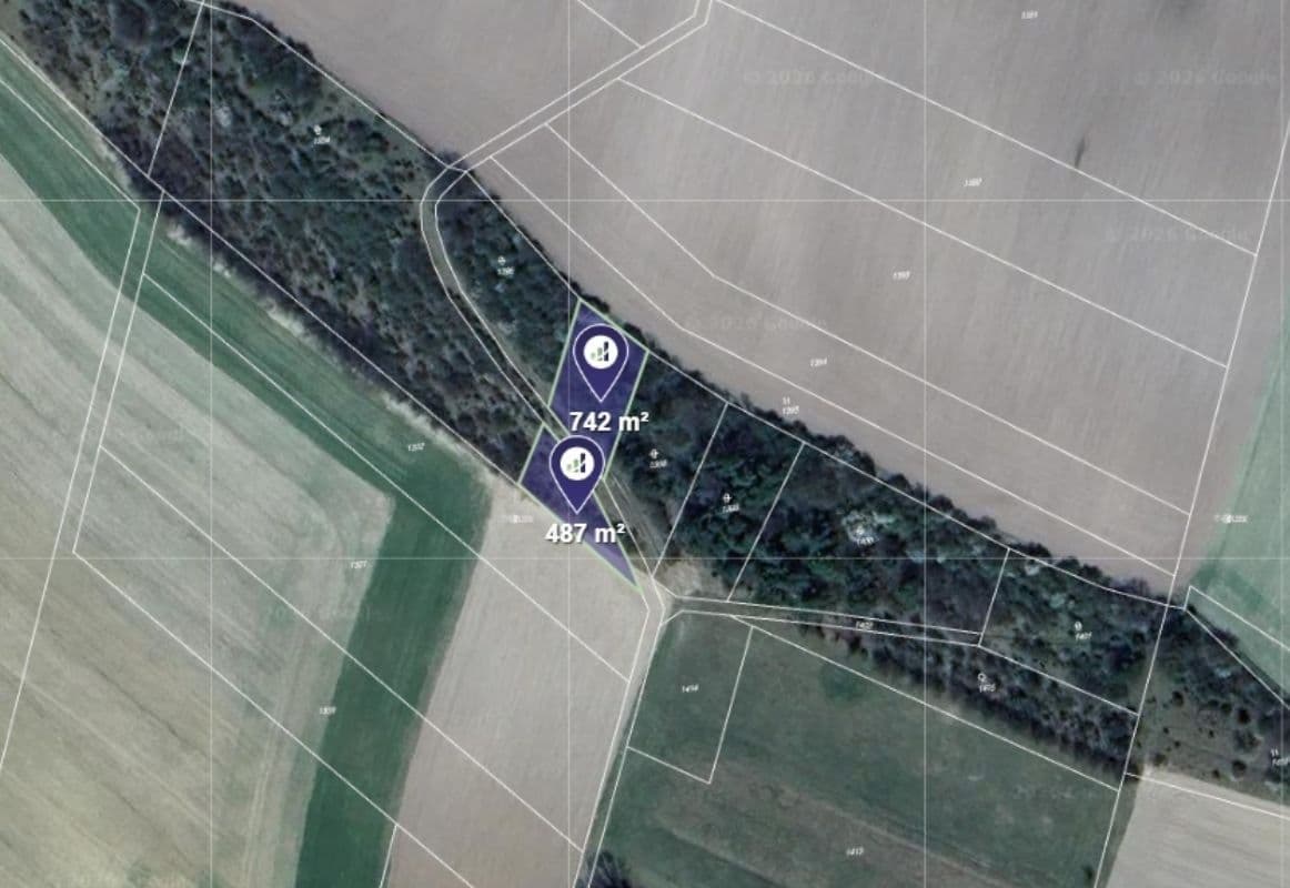 Predaj pozemku 1.229 m², Prostřední Poříčí, Jihomoravský kraj Predaj pozemku 1.229 m², Prostřední Poříčí, Jihomoravský kraj