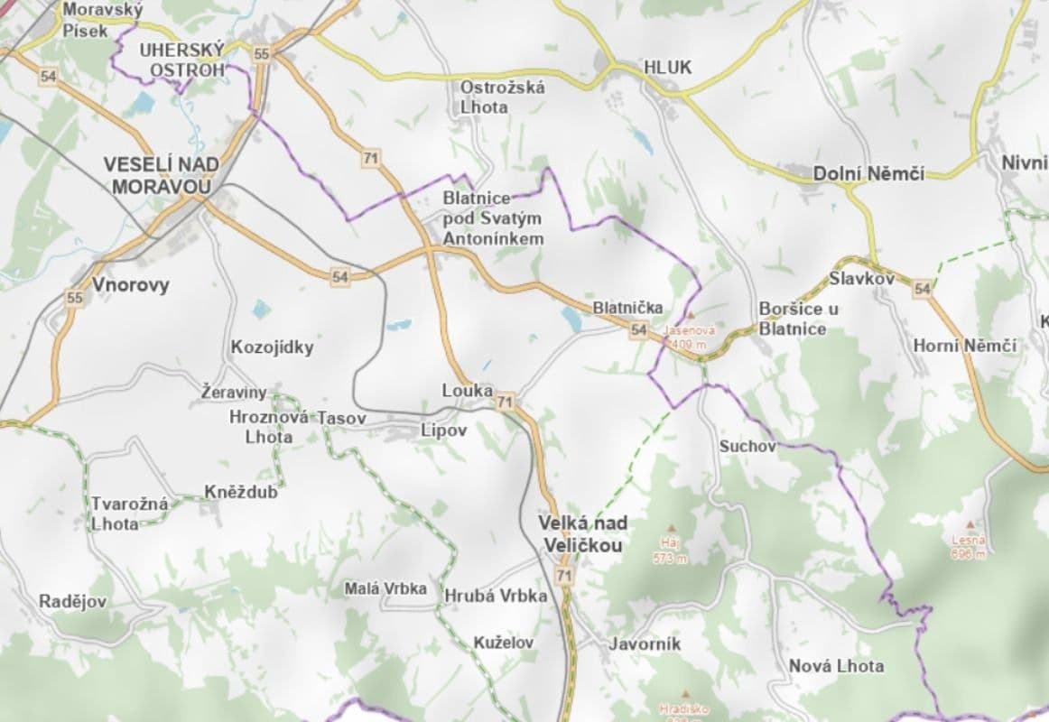 Predaj pozemku 3.797 m², Louka, Jihomoravský kraj Predaj pozemku 3.797 m², Louka, Jihomoravský kraj