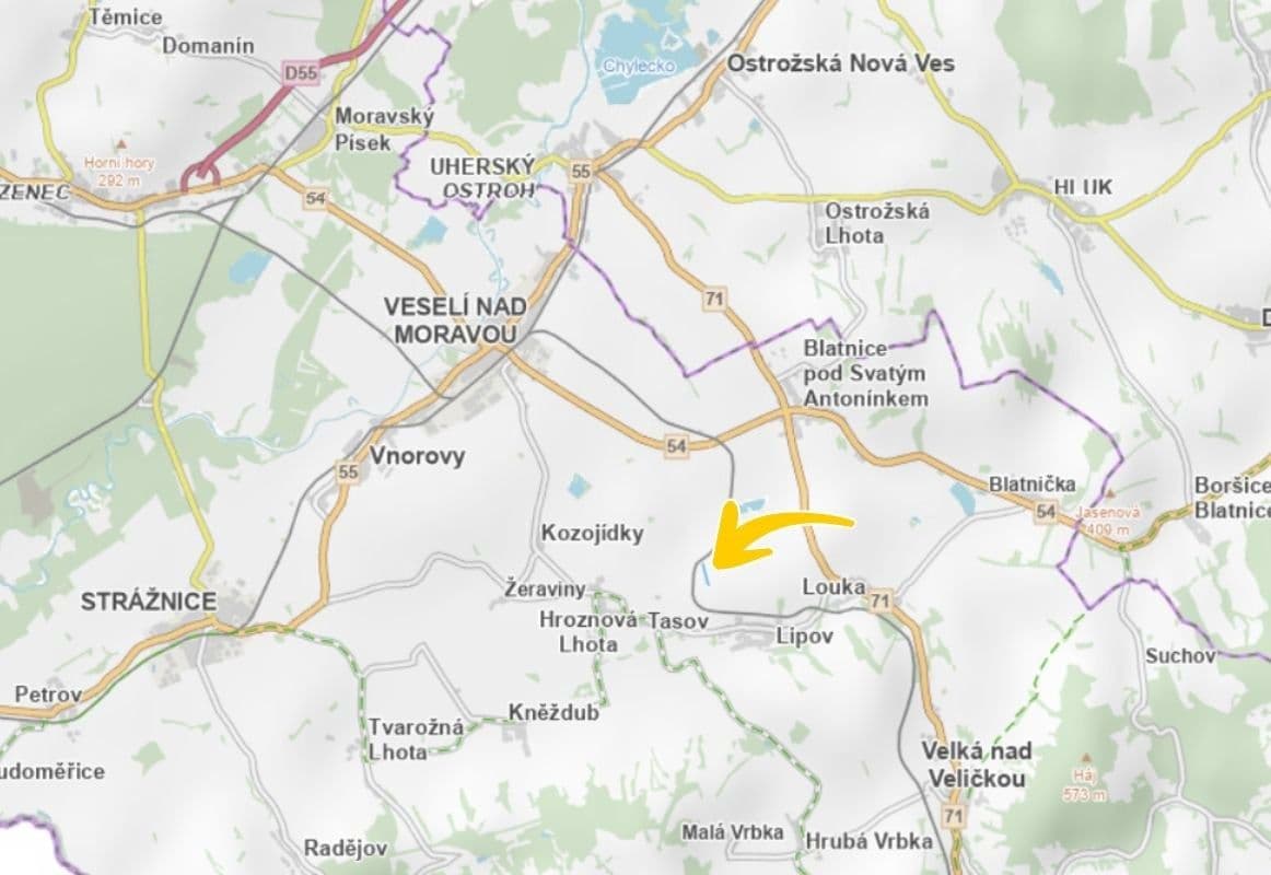 Predaj pozemku 10.755 m², Lipov, Jihomoravský kraj Predaj pozemku 10.755 m², Lipov, Jihomoravský kraj