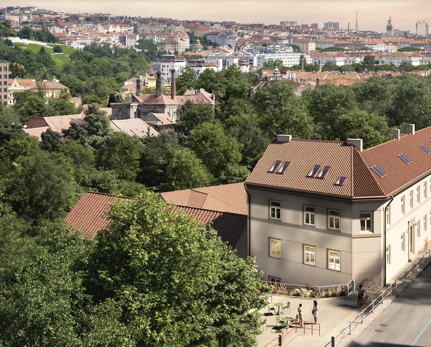 Prenájom bytu 1-izbový 34 m², Boleslavova, Praha, Praha Prenájom bytu 1-izbový 34 m², Boleslavova, Praha, Praha