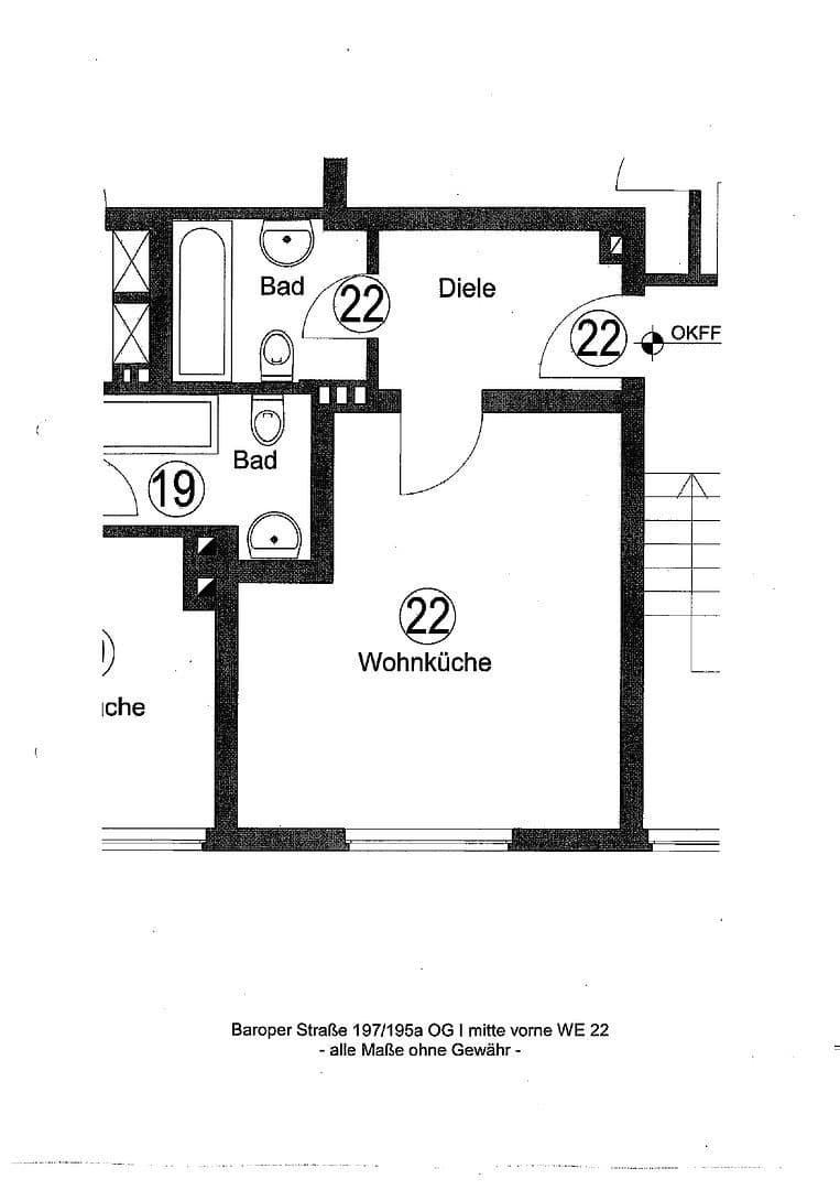 Prenájom bytu 1-izbový 25 m², Baroper Str. 195a, Dortmund, Severné Porýnie - Westfálsko Prenájom bytu 1-izbový 25 m², Baroper Str. 195a, Dortmund, Severné Porýnie - Westfálsko