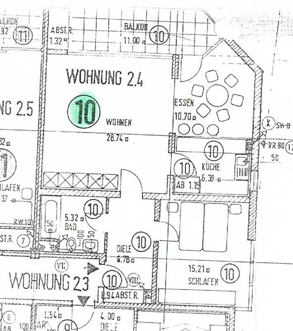 Predaj bytu 3-izbový 77 m², Heppenheim, Hesensko Predaj bytu 3-izbový 77 m², Heppenheim, Hesensko