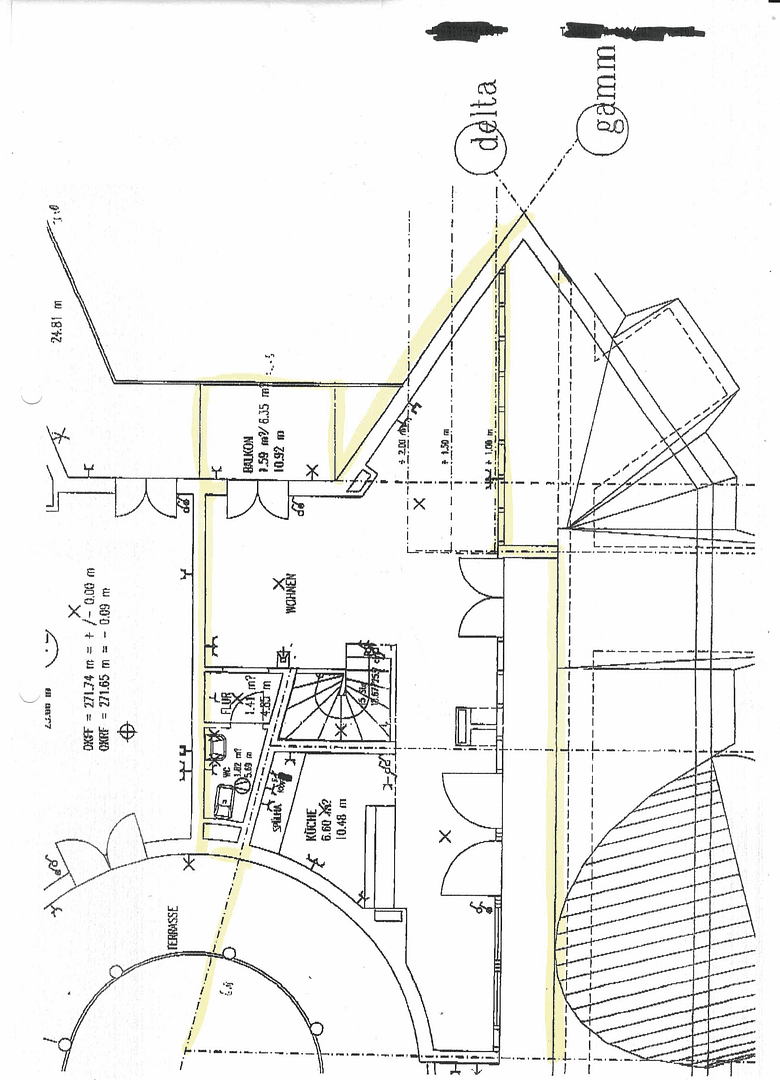 Prenájom bytu 3-izbový 82 m², Niedernhausen, Hesensko Prenájom bytu 3-izbový 82 m², Niedernhausen, Hesensko