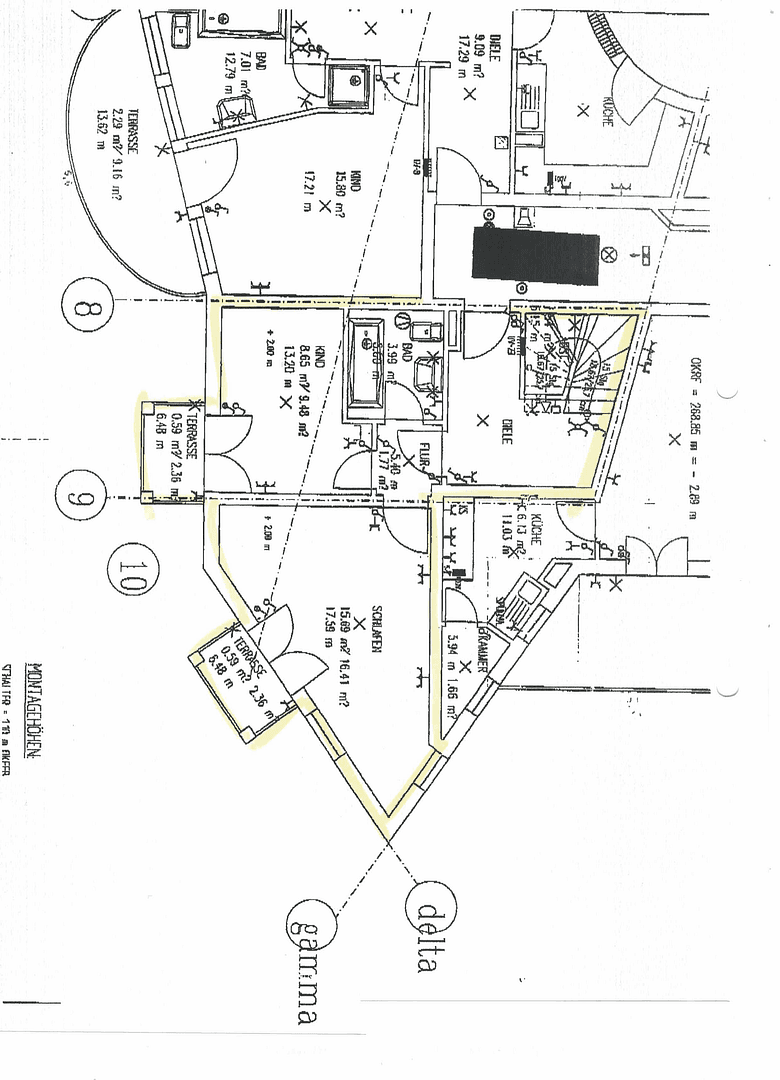 Prenájom bytu 3-izbový 82 m², Niedernhausen, Hesensko Prenájom bytu 3-izbový 82 m², Niedernhausen, Hesensko