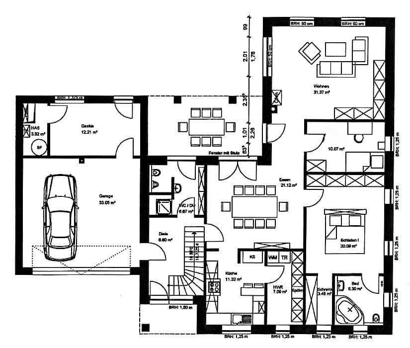 Predaj domu 235 m², pozemek 809 m², Lünne, Dolné Sasko Predaj domu 235 m², pozemek 809 m², Lünne, Dolné Sasko