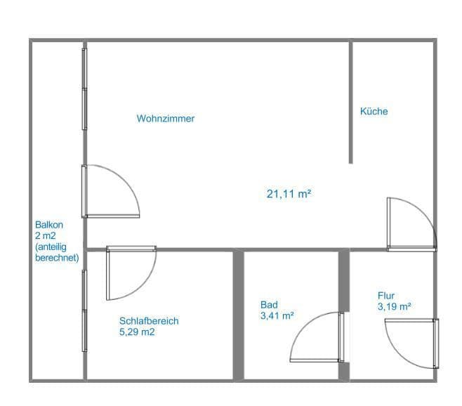 Prenájom bytu 2-izbový 35 m², Wanslebener Weg 21, Teutschenthal, Sasko-Anhaltsko Prenájom bytu 2-izbový 35 m², Wanslebener Weg 21, Teutschenthal, Sasko-Anhaltsko