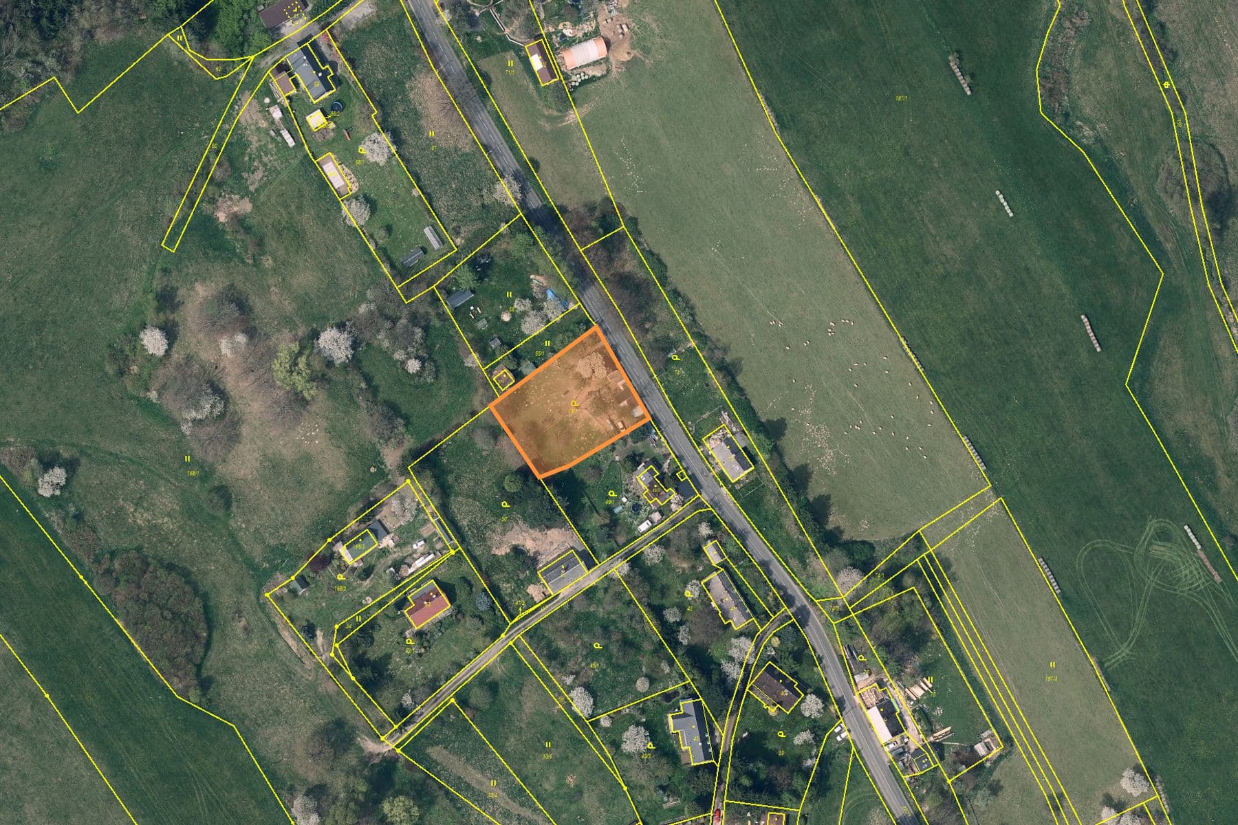 Predaj pozemku 1.559 m², Nová Ves, Jihomoravský kraj Predaj pozemku 1.559 m², Nová Ves, Jihomoravský kraj