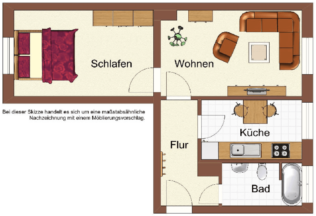 Predaj bytu 2-izbový 52 m², Hannover, Dolné Sasko Predaj bytu 2-izbový 52 m², Hannover, Dolné Sasko