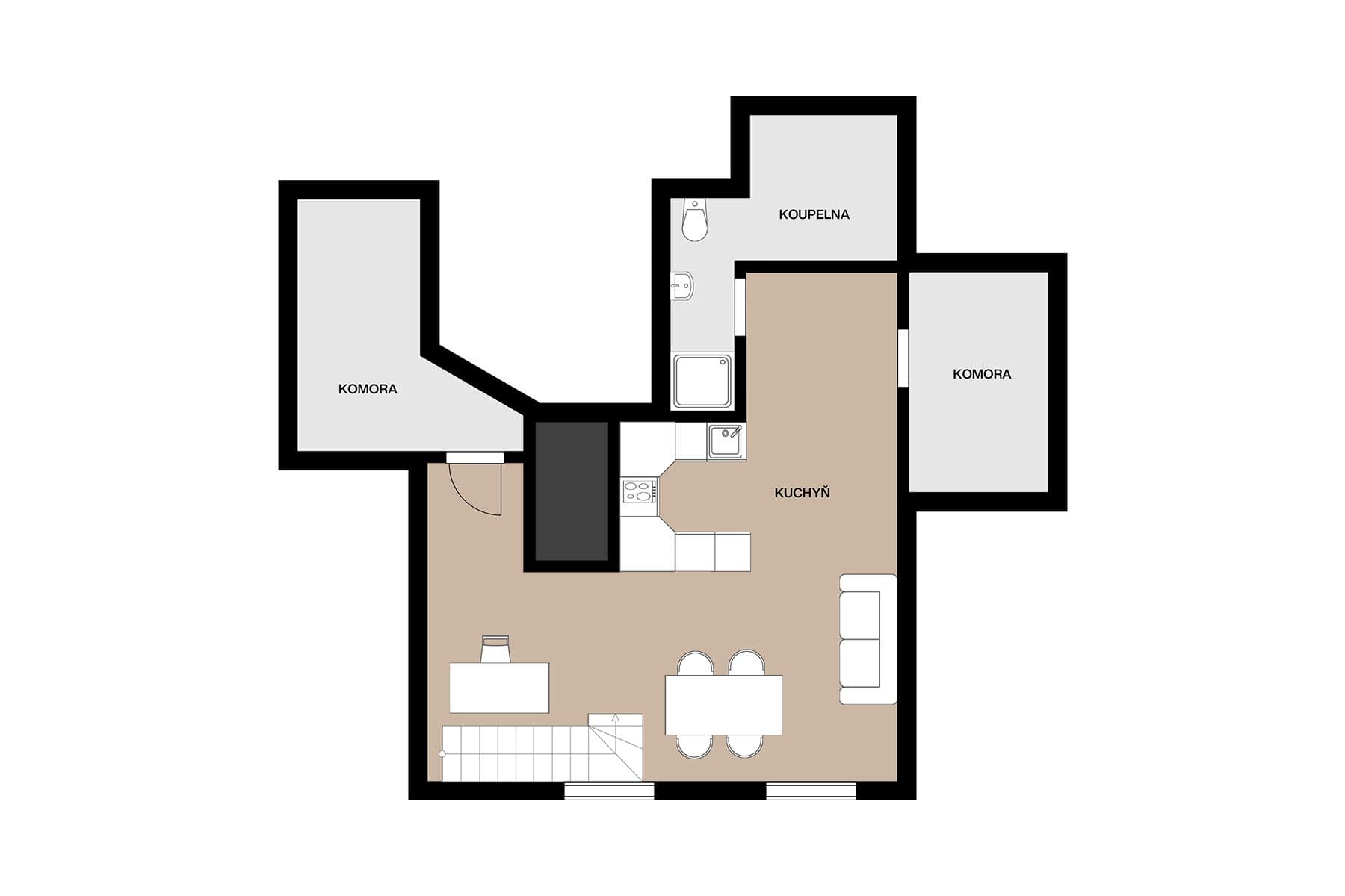 Predaj bytu 4-izbový 138 m², Vršovické náměstí, Praha, Praha Predaj bytu 4-izbový 138 m², Vršovické náměstí, Praha, Praha