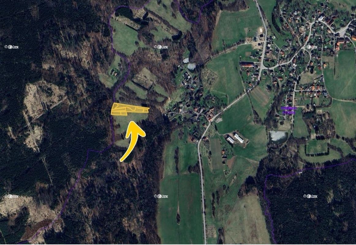 Predaj pozemku 5.045 m², Včelákov, Pardubický kraj Predaj pozemku 5.045 m², Včelákov, Pardubický kraj