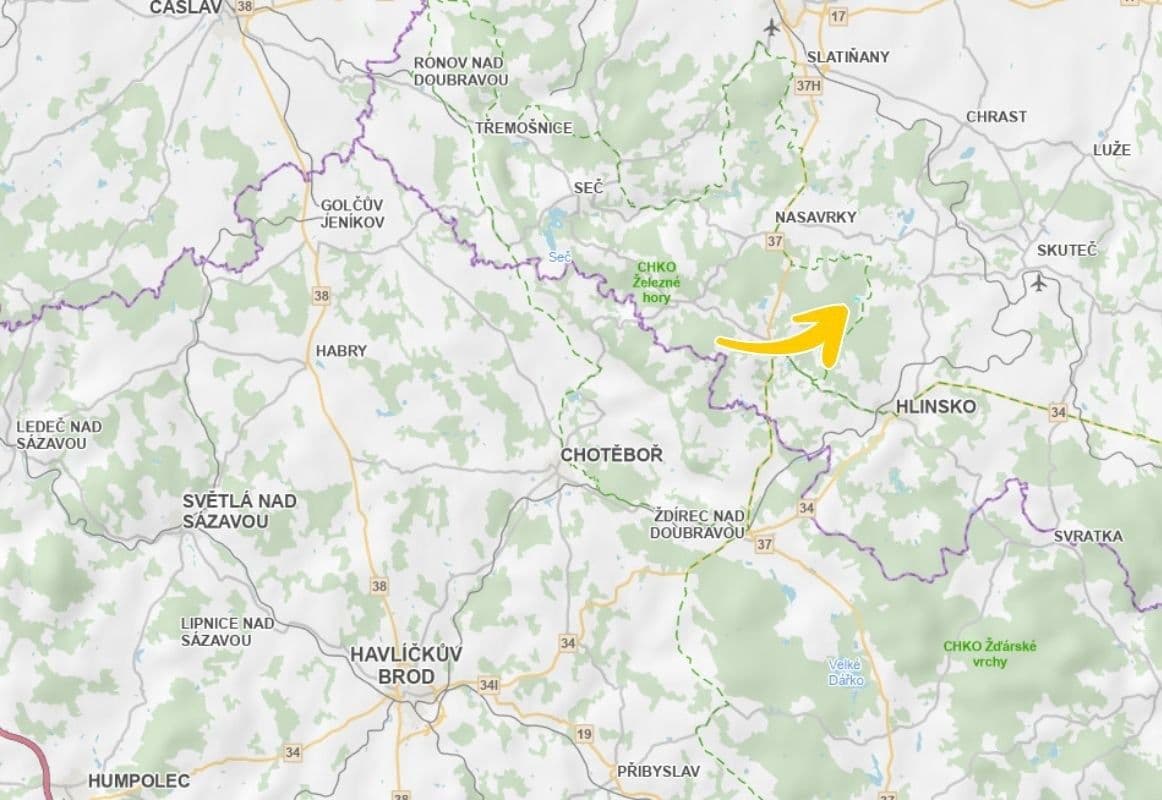 Predaj pozemku 5.045 m², Včelákov, Pardubický kraj Predaj pozemku 5.045 m², Včelákov, Pardubický kraj