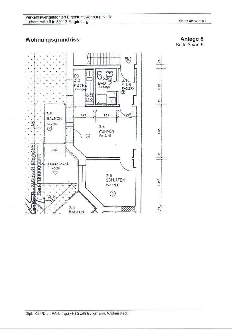Prenájom bytu 2-izbový 41 m², Lutherstr.6, Magedburg, Sasko-Anhaltsko Prenájom bytu 2-izbový 41 m², Lutherstr.6, Magedburg, Sasko-Anhaltsko