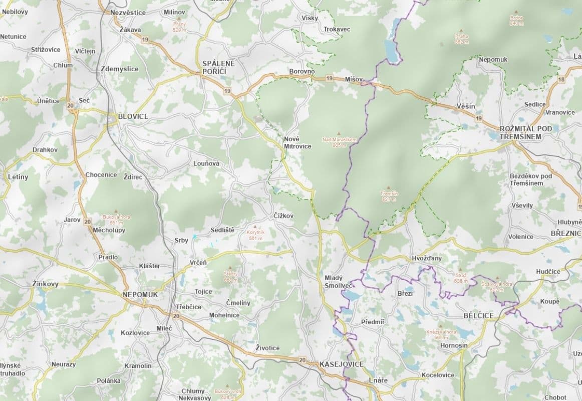 Predaj pozemku 26.130 m², Sedliště, Plzeňský kraj Predaj pozemku 26.130 m², Sedliště, Plzeňský kraj