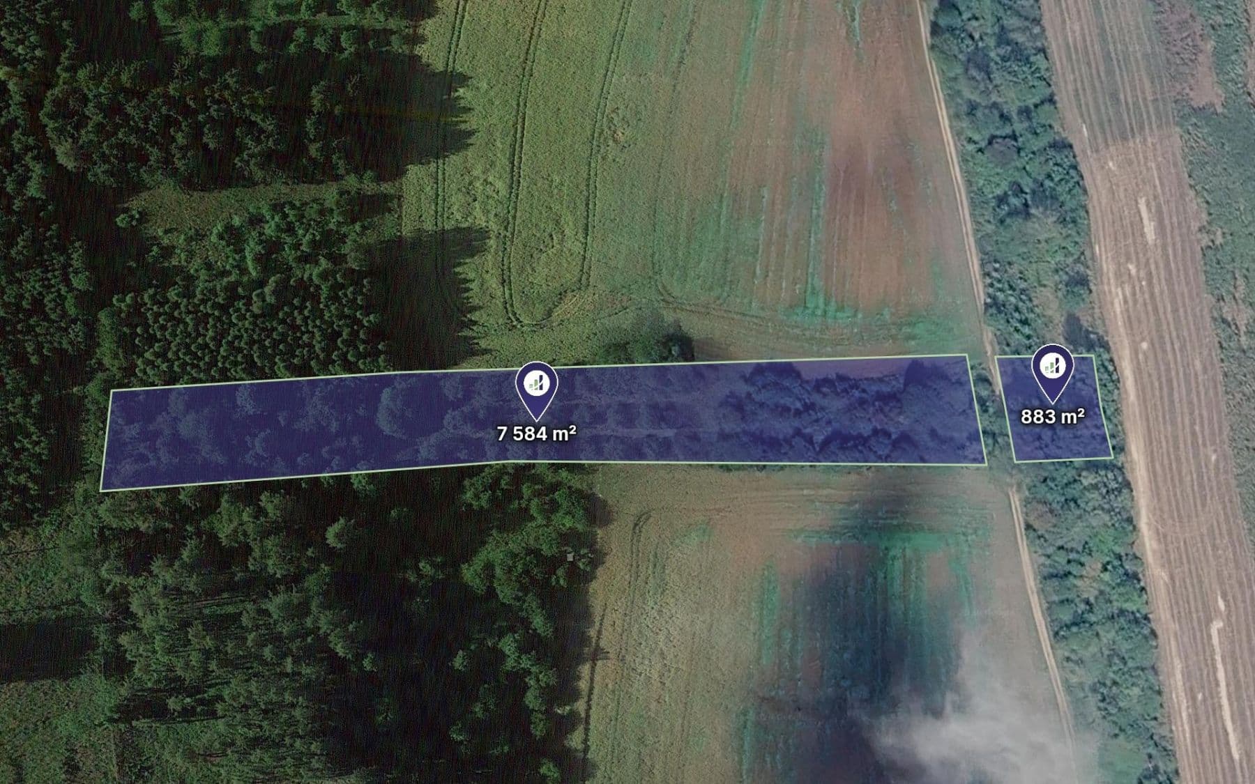 Predaj pozemku 8.467 m², Městečko Trnávka, Pardubický kraj Predaj pozemku 8.467 m², Městečko Trnávka, Pardubický kraj