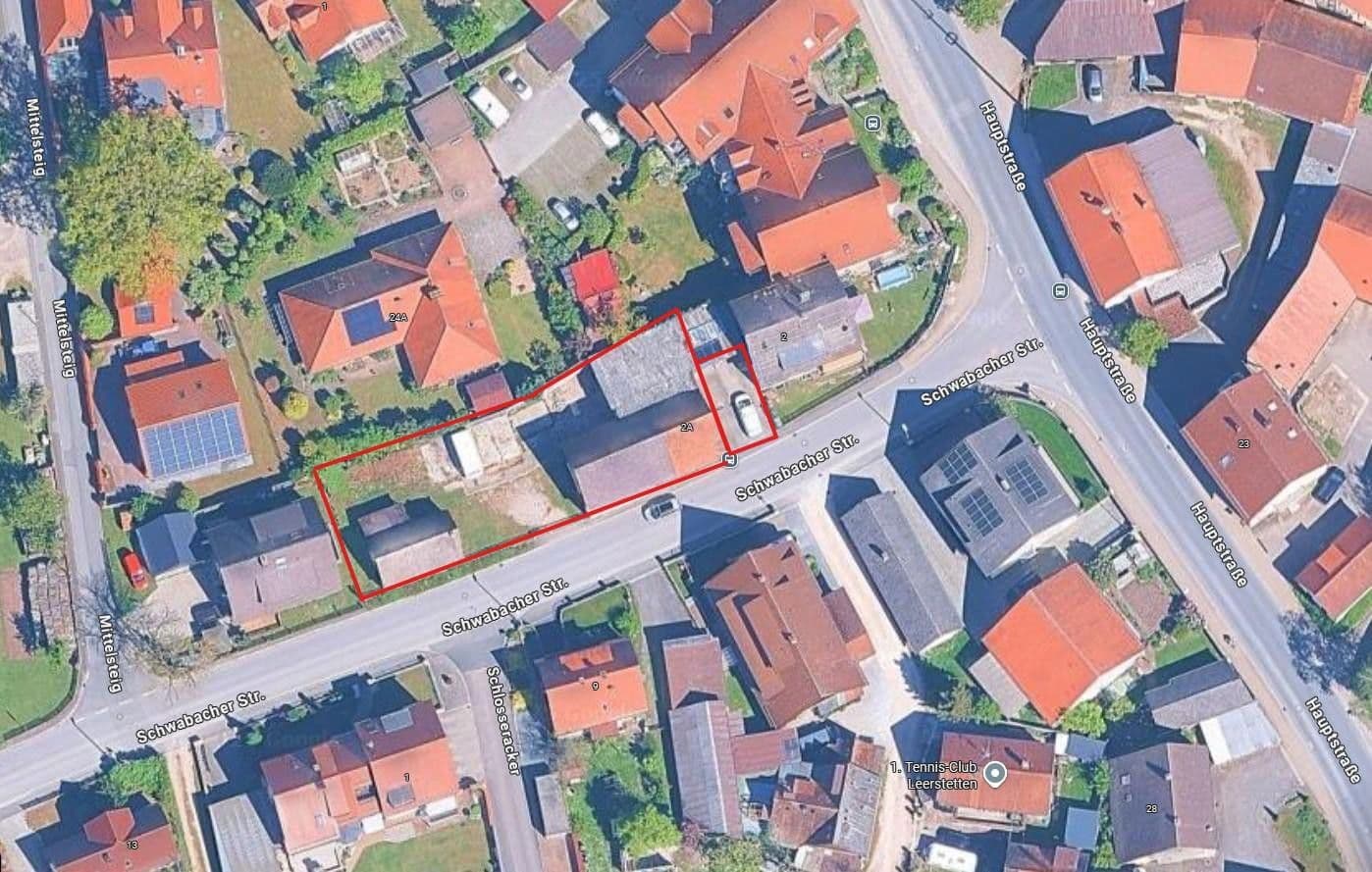 Predaj pozemku 726 m², Schwabacher Straße 2a Leerstetten, Schwanstetten, Bavorsko Predaj pozemku 726 m², Schwabacher Straße 2a Leerstetten, Schwanstetten, Bavorsko