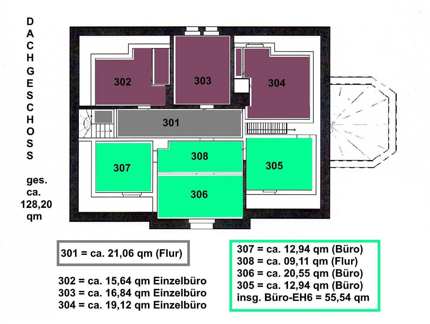 Prenájom kancelárie 510 m², Straße der Glasmacher 1, Weißwasser/O.L. - Běła Woda, Sasko Prenájom kancelárie 510 m², Straße der Glasmacher 1, Weißwasser/O.L. - Běła Woda, Sasko