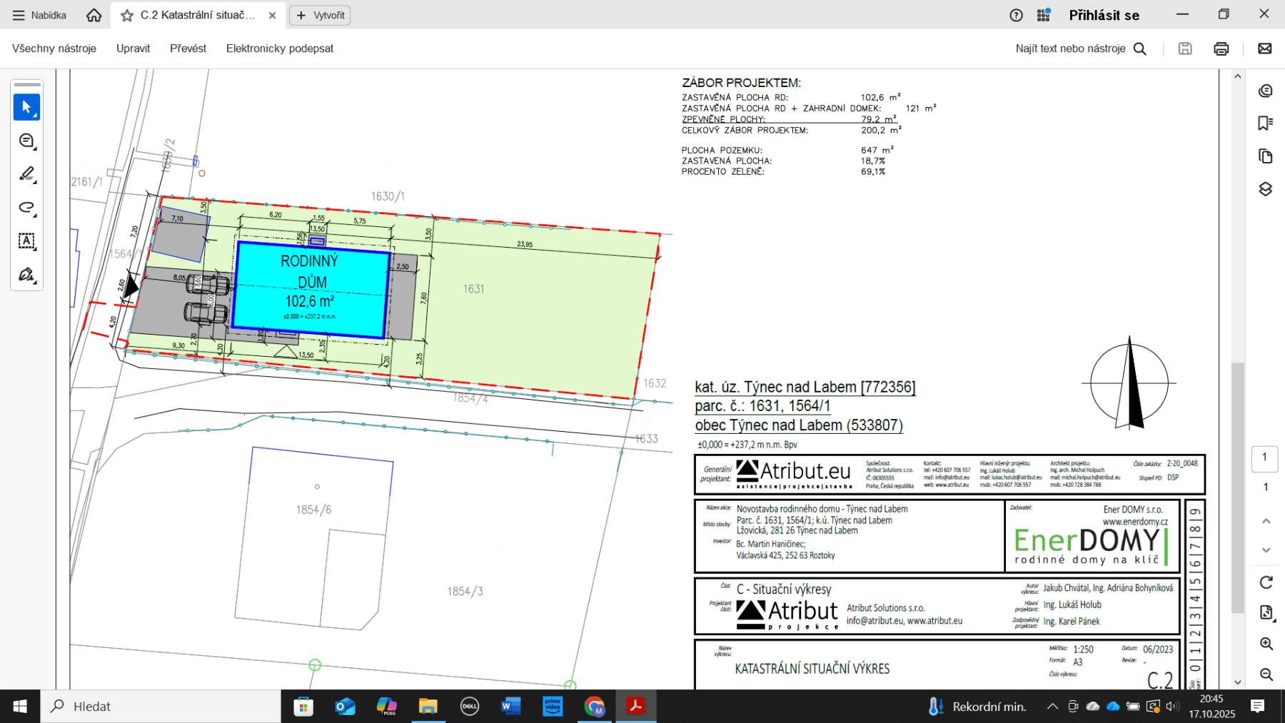 Predaj pozemku 644 m², Lžovická, Týnec nad Labem, Středočeský kraj Predaj pozemku 644 m², Lžovická, Týnec nad Labem, Středočeský kraj