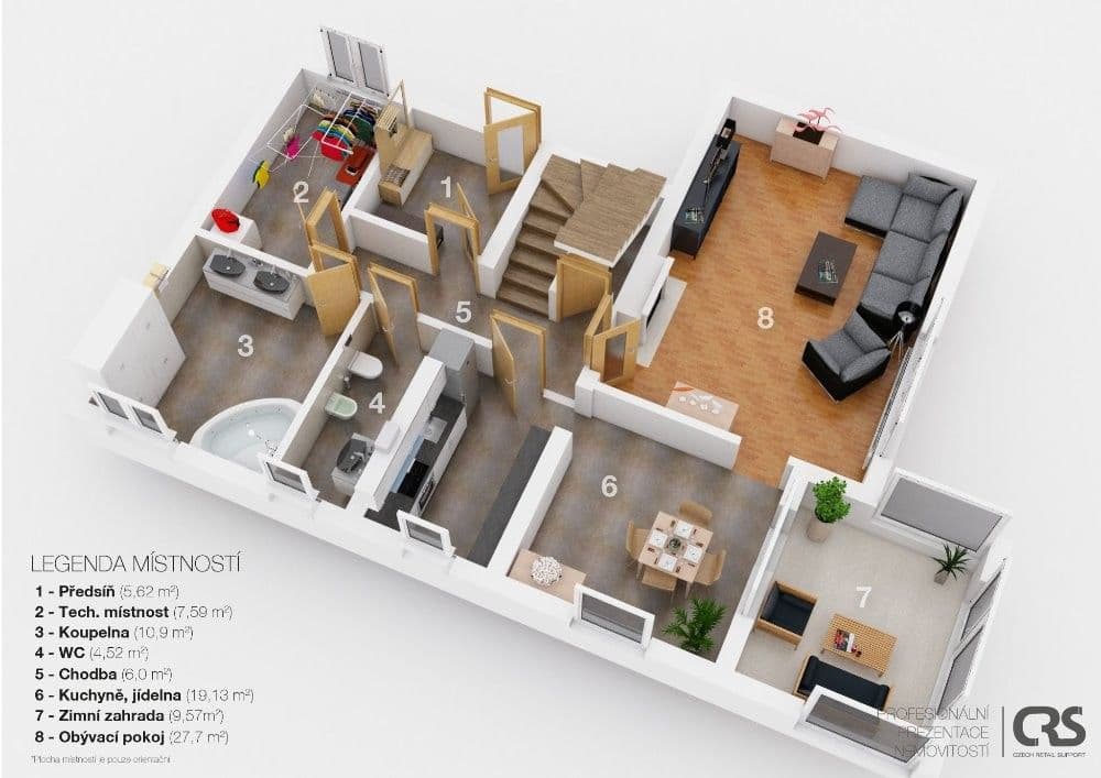 Predaj domu 284 m², pozemek 1.100 m², Dolany, Středočeský kraj Predaj domu 284 m², pozemek 1.100 m², Dolany, Středočeský kraj