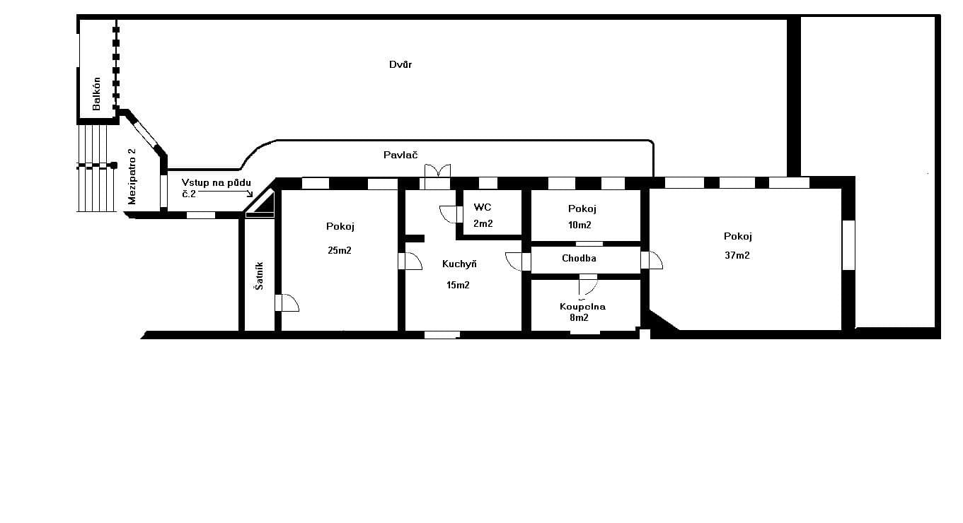 Prenájom bytu 3-izbový 98 m², Bratislavská, Brno, Jihomoravský kraj Prenájom bytu 3-izbový 98 m², Bratislavská, Brno, Jihomoravský kraj