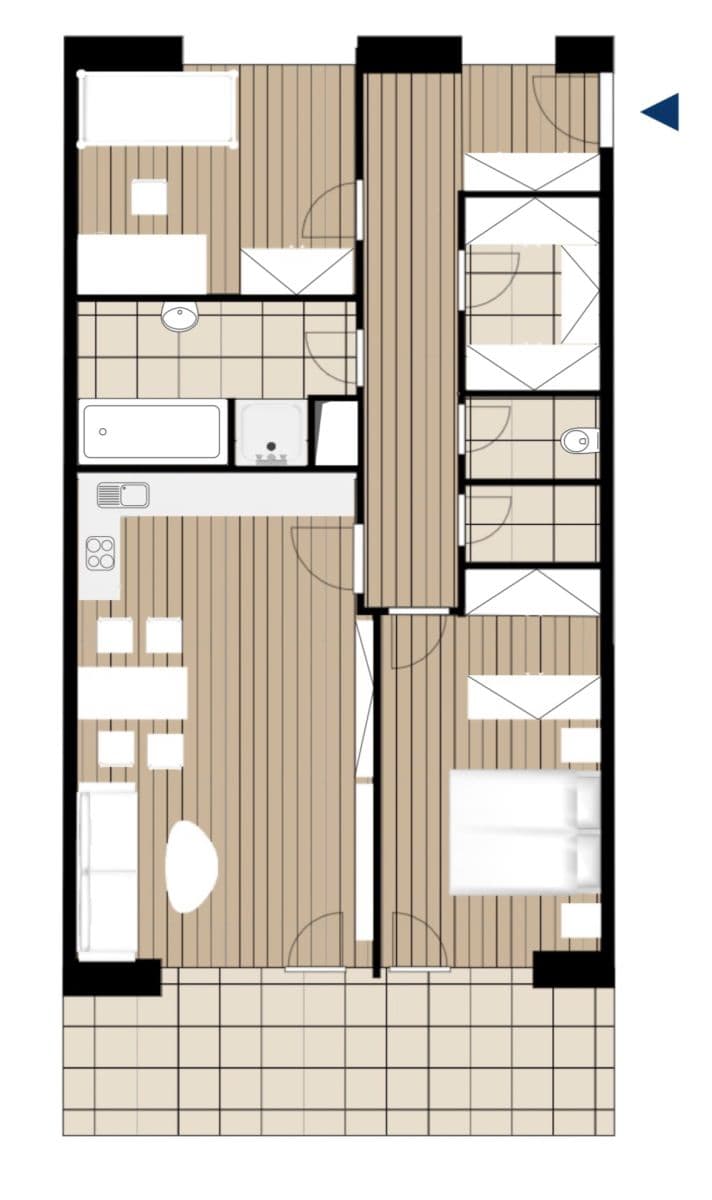 Predaj bytu 3-izbový 78 m², Na Roudné, Plzeň, Plzeňský kraj Predaj bytu 3-izbový 78 m², Na Roudné, Plzeň, Plzeňský kraj