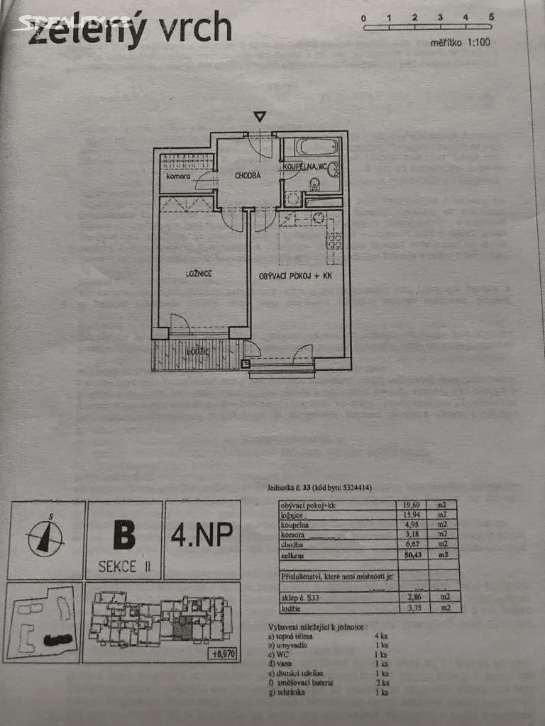 Predaj bytu 2-izbový 50 m², Univerzitní, Praha, Praha Predaj bytu 2-izbový 50 m², Univerzitní, Praha, Praha
