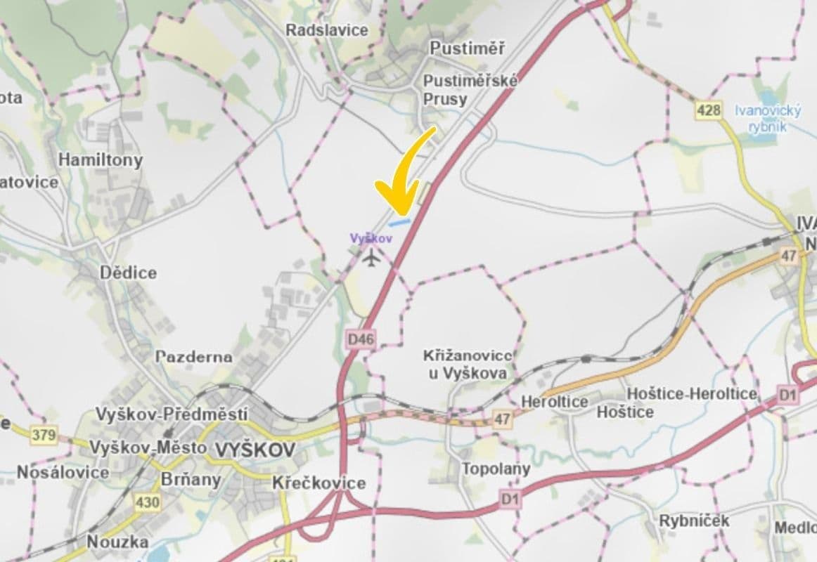Predaj pozemku 697 m², Pustiměř, Jihomoravský kraj Predaj pozemku 697 m², Pustiměř, Jihomoravský kraj