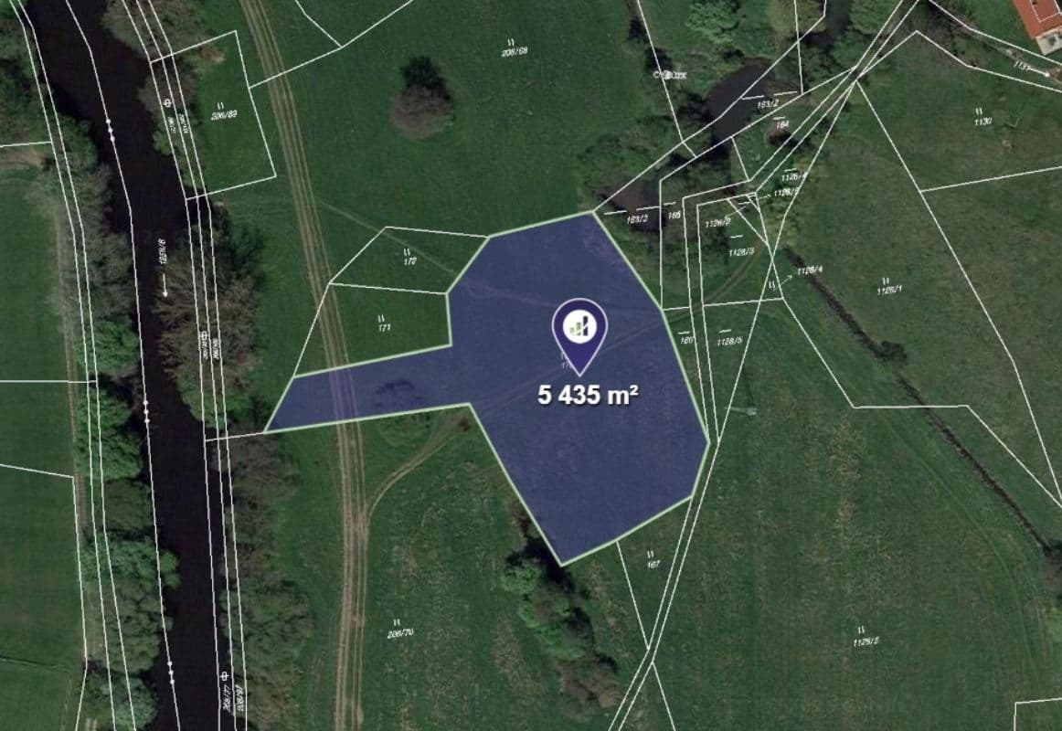 Predaj pozemku 5.435 m², Brodce, Středočeský kraj Predaj pozemku 5.435 m², Brodce, Středočeský kraj