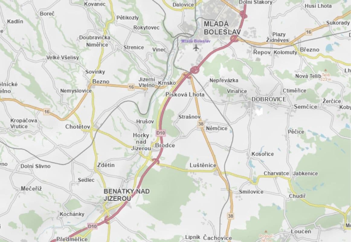 Predaj pozemku 5.435 m², Brodce, Středočeský kraj Predaj pozemku 5.435 m², Brodce, Středočeský kraj