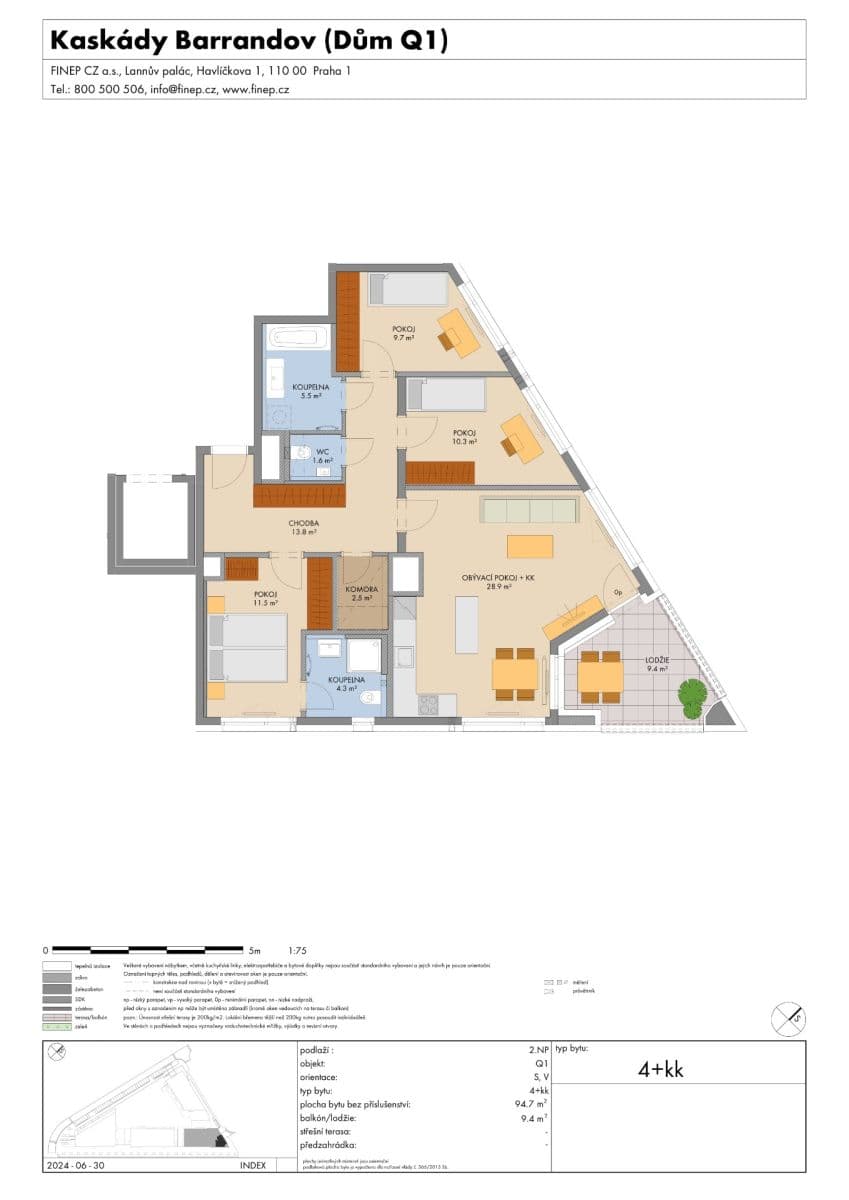 Predaj bytu 4-izbový 105 m², Gollové, Praha, Praha Predaj bytu 4-izbový 105 m², Gollové, Praha, Praha