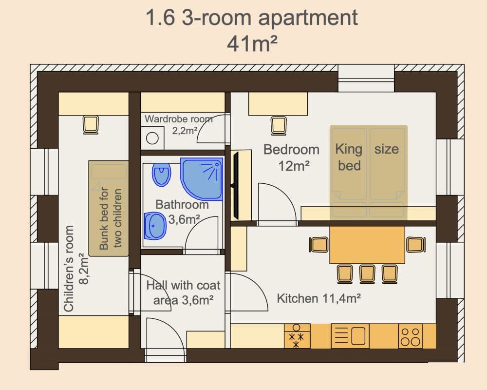 Prenájom bytu 40 m², Zbraslavská, Praha, Praha Prenájom bytu 40 m², Zbraslavská, Praha, Praha