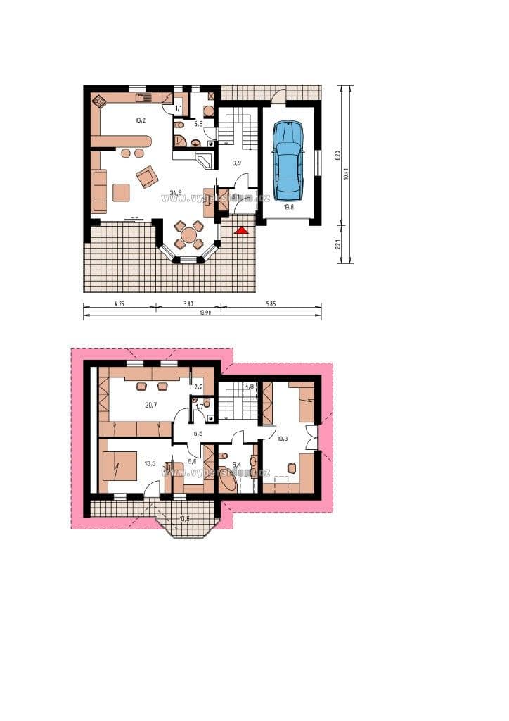 Prenájom domu 180 m², pozemek 439 m², Nad Rybníkem, Unhošť, Středočeský kraj Prenájom domu 180 m², pozemek 439 m², Nad Rybníkem, Unhošť, Středočeský kraj