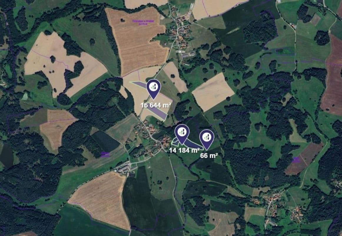 Predaj pozemku 11.585 m², Hrazany, Jihočeský kraj Predaj pozemku 11.585 m², Hrazany, Jihočeský kraj