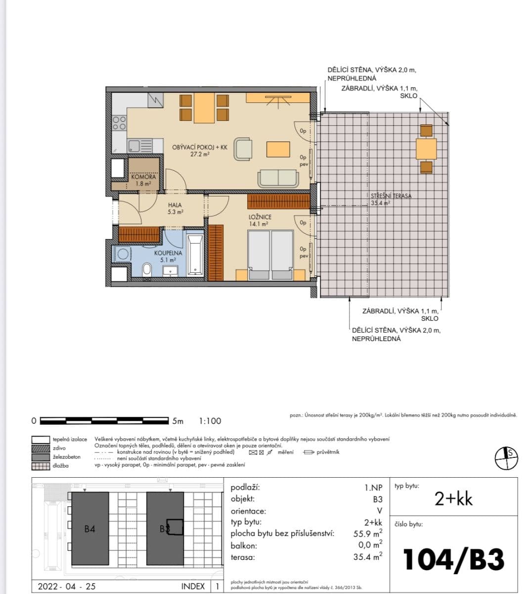 Prenájom bytu 2-izbový 56 m², Čakovická, Praha, Praha Prenájom bytu 2-izbový 56 m², Čakovická, Praha, Praha