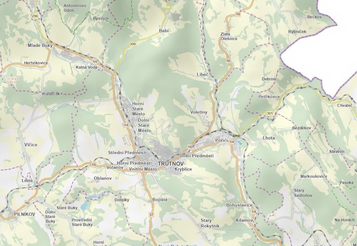 Predaj pozemku 2.091 m², Trutnov, Královéhradecký kraj Predaj pozemku 2.091 m², Trutnov, Královéhradecký kraj